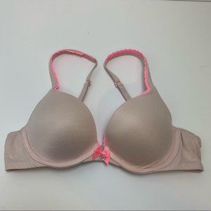 Victoria's Secret Light Pink Body By Victoria Push Up Bra